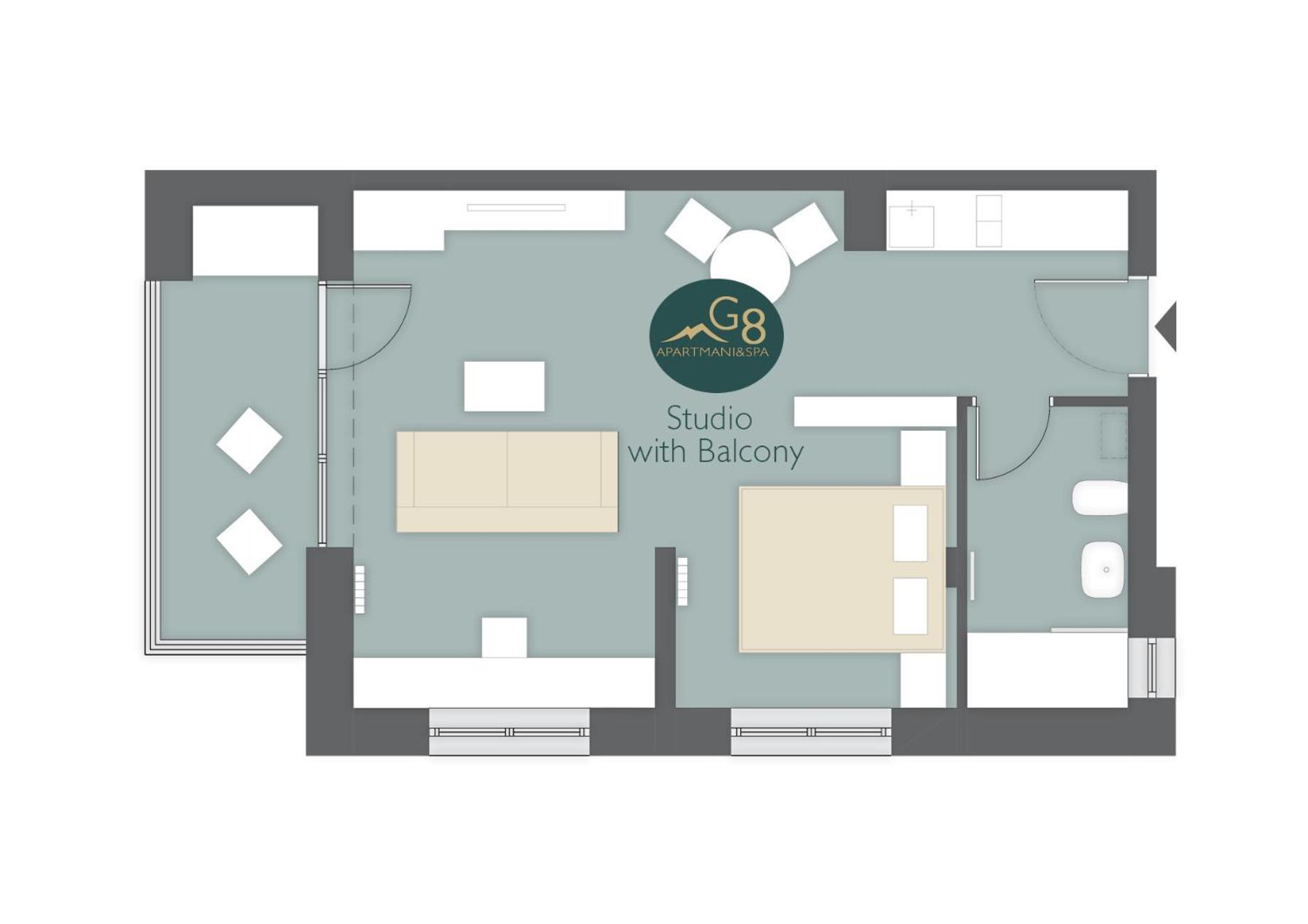 Apartmani G8 Pale Bilik gambar